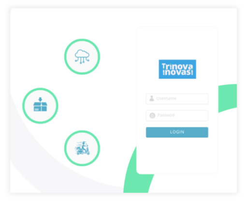 Halaman Login Aplikasi